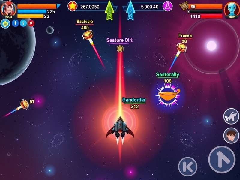 Saffron Starfarer Adventure Gameplay Screenshot